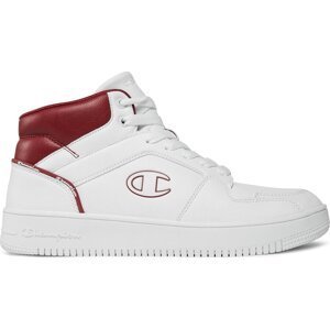 Sneakersy Champion Rebound 2.0 Mid Mid Cut Shoe S21907-WW011 Wht/Red