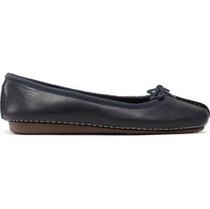 Baleríny Clarks Freckle Ice 203529324 Navy Leather