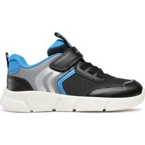 Sneakersy Geox J Aril Boy J16DMA0CET9C9221 S Black/Sky