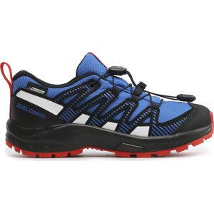 Trekingová obuv Salomon Xa Pro V8 Cswp J 471262 09 W0 Lapis Blue/Black/Fiery Red