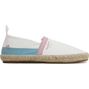 Espadrilky Pepe Jeans Tourist Camp G PGS10171 White 800