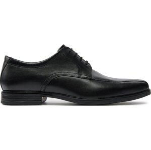 Polobotky Clarks Howard Over 26174925 Black Leather