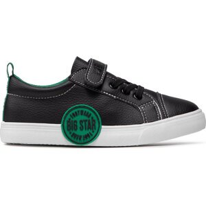 Sneakersy Big Star Shoes FF374087 Black/Green