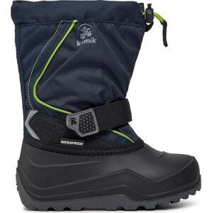 Sněhule Kamik Snowfall 2 NF8418C Navy/Lime/Marice Citron