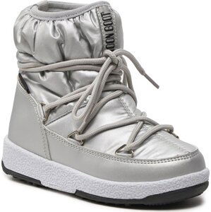 Sněhule Moon Boot Jr Girl Low 34051800002 Silver Met.