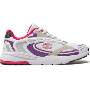 Sneakersy Champion Champ 2K Low Cut Shoe S11686-CHA-WW010 Wht/Purple/Fucsia/Nbk