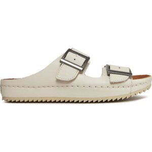 Nazouváky Clarks Brookleigh Sun 26170059 Off White Lea