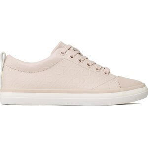 Plátěnky Calvin Klein Low Prof Vulc Lace Up HW0HW01412 Crystal Gray Mono 0JX