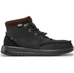 Kotníková obuv Hey Dude Bradley Boot Leather 40189-001 Black