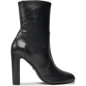 Polokozačky Stuart Weitzman Vida 100 Zip Bootie SG232 Black