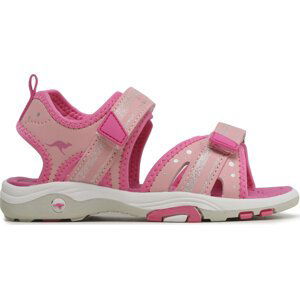 Sandály KangaRoos K-Leni Fee 10044 000 6382 M Rose/Daisy Pink