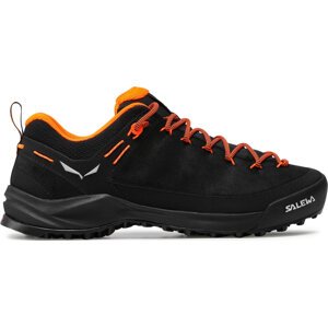 Trekingová obuv Salewa Ms Wildfire Leather 61395 0938 Black/Fluo Orange