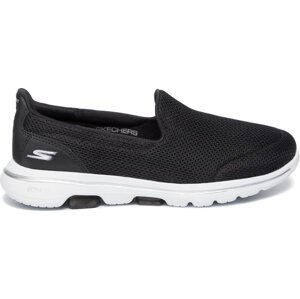 Polobotky Skechers Go Walk 5 15901/BKW Black/White