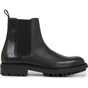 Kotníková obuv s elastickým prvkem Calvin Klein Chelsea Boot HM0HM01229 Ck Black BEH