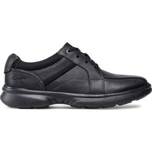 Polobotky Clarks Bradley Walk 261533327 Blk Tumbled Leather