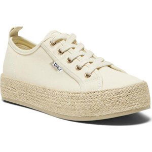 Espadrilky ONLY Onlida 15319621 Creme