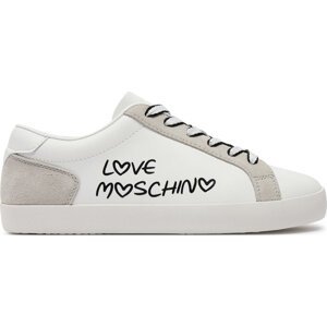 Sneakersy LOVE MOSCHINO JA15512G0IIAC10A Bianco Nero