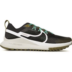 Boty Nike React Pegasus Trail 4 DJ6158 006 Black/White/Olive Flak