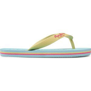 Žabky Pepe Jeans Bay Beach Brand G PGS70048 Citron 040