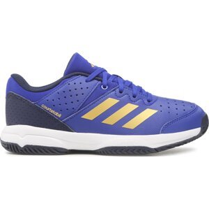 Boty adidas Court Stabil Jr HQ3519 Lucblu/Magold/Tenabl