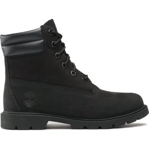 Turistická obuv Timberland Linden Woods Wp 6 Inch TB0A156S0011 Black Nubuck