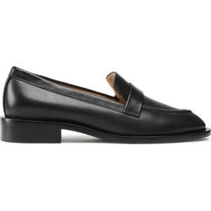 Lordsy Stuart Weitzman Palmer Sleek Loafer S5987 Černá