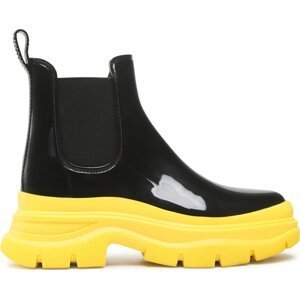 Kotníková obuv s elastickým prvkem Keddo 828251/80-03E Black/Yellow
