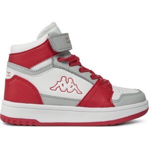 Sneakersy Kappa Logo Basil Md Ev Kid 321F4UW White/Red True A0L