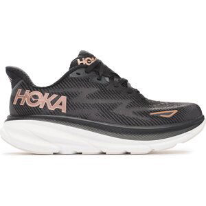 Boty Hoka Clifton 9 1127896 Black / Rose Gold BRGL