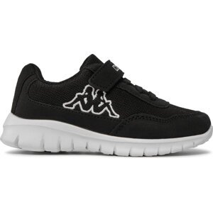 Polobotky Kappa 260604 Black/White 1110