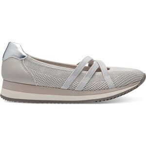 Polobotky Jana 8-22173-42 Grey/Silver 295