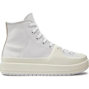 Plátěnky Converse Chuck Taylor All Star Construct Leather A02116C White/Egret/Yellow