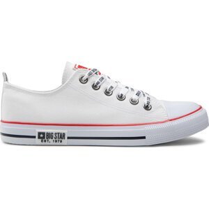 Plátěnky Big Star Shoes KK174048 White