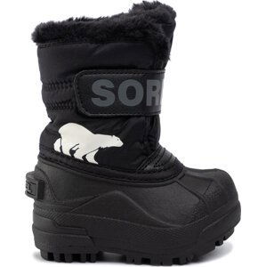 Sněhule Sorel Toddler Snow Commander NV1960 Black/Charcoal 010