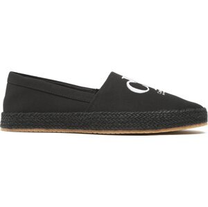 Espadrilky Calvin Klein Jeans Espadrille Ess Monogram YM0YM00654 Triple Black 0GM