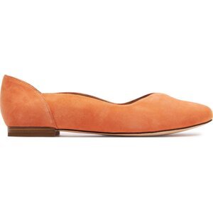 Baleríny Caprice 9-22200-42 Orange Suede 664