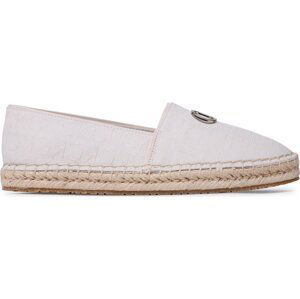 Espadrilky Calvin Klein Espadrille W/Hw HW0HW01458 Neutral Mono 02R