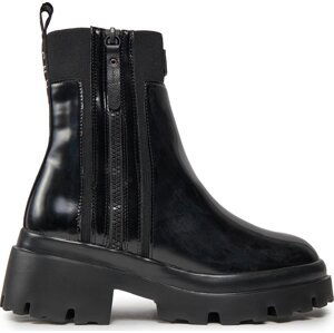 Polokozačky Pepe Jeans Zip Boots PLS50479 Black 999