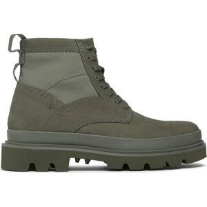 Turistická obuv Clarks Badell Hi 261734247 Olive Nubuck