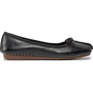 Baleríny Clarks Freckle Ice 203529294 Black Leather