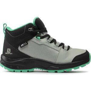 Trekingová obuv Salomon Outward Cswp J 412848 09 W0 Phantom/Aqua Gray/Mint Leaf