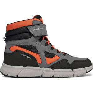 Sněhule Geox J Flexyper Boy B Abx J369XB 0CEFU C0036 S Grey/Orange