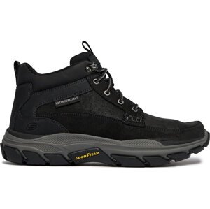 Kotníková obuv Skechers Respected Boswell 204454/BLK Černá