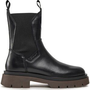 Kotníková obuv s elastickým prvkem Gant Meghany Chelsea Boot 27551402 Black Brown