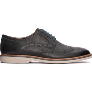 Polobotky Clarks Atticus LT Limit 26172501 Black Leather