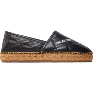 Espadrilky LOVE MOSCHINO JA10582G0IIE0000 Nero