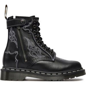 Glády Dr. Martens 1460 Gothic Americana 31624001 Black 001