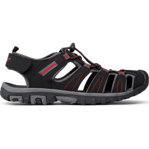 Sandály Hi-Tec Tiore AVS-SS19-HT-01-Q2 Black/Dark Grey/Red