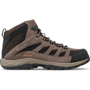 Trekingová obuv Columbia Crestwood Mid Waterproof BM5371 Cordovan/Squash 231