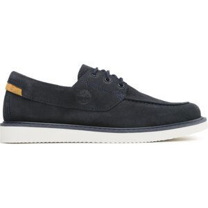 Polobotky Timberland Newmarket II Lthr Boat TB0A5RDZ0191 Navy Suede